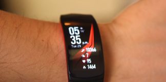 Samsung Gear Fit2 Pro Black Red